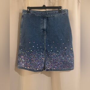 Women’s Vintage Jordache Mid Jean Skirt